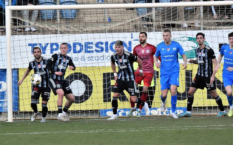 FORTUNA:LIGA: Dynamo Č. Budějovice - Baník Ostrava 2:1 (1:1).