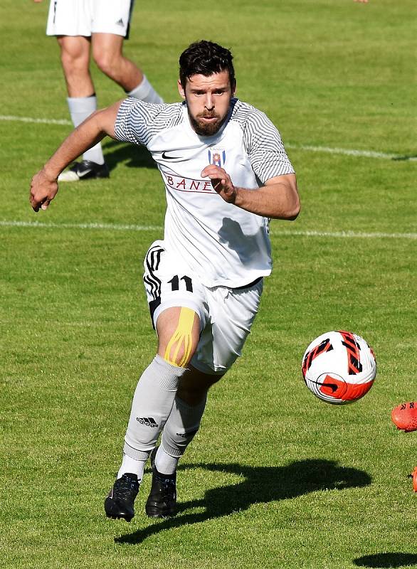 Filip Vaněk dal v pohárovém předkole v Jankově vítězný gól Soběslavi.