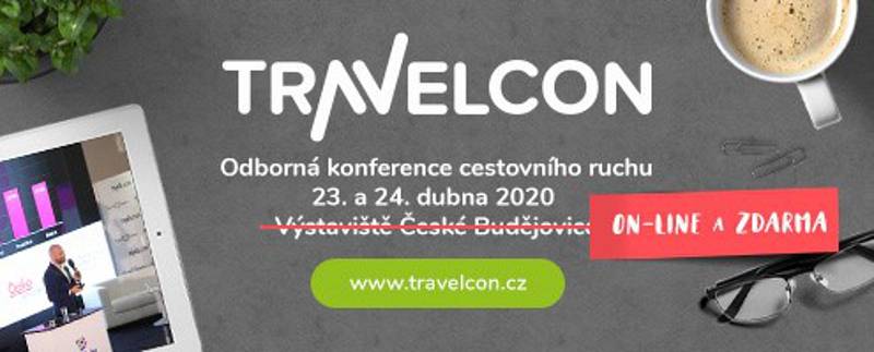 Travelcon 2020 bude on-line.