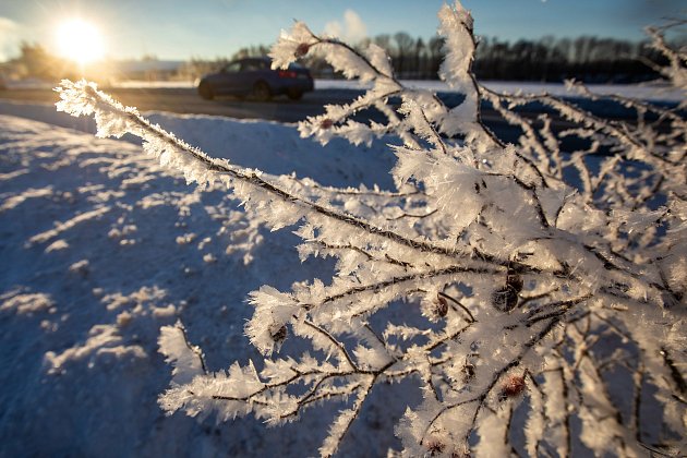 Silné mrazy na Vysočině: rekordy padají každý rok, říkají meteorologové