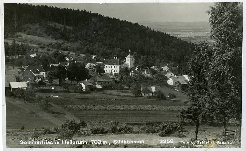 Novohradsko pohledem legendárních českokrumlovských fotografů Josefa a Františka Seidelových.