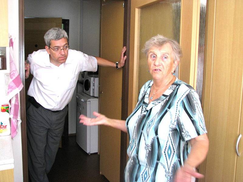 V budějovickém Centru sociálních služeb nyní opravují seniorům byty, kde je celkem 143 lůžek. 