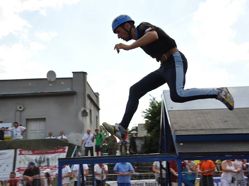 MČR v požárním sportu, sobota odpoledne - štafeta 4 x 100 metrů s překážkami