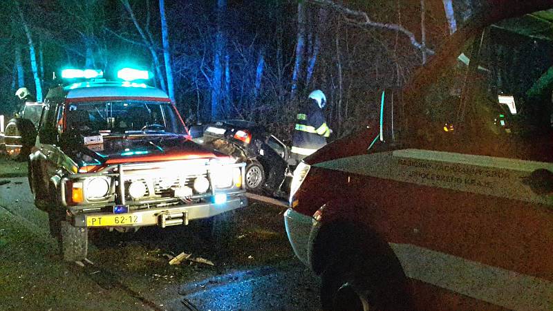 Tragická nehoda se stala 31. ledna na silnici I/20  v katastru obce Sedlec.