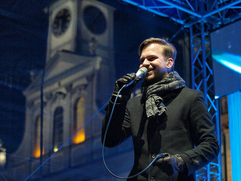 Martin Chodúr zpíval v Českých Budějovicích
