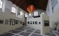 Výstava Kamila Lhoták v Alšově jihočeské galerii v Hluboké nad Vltavou.
