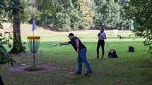 Discgolf v Českých Budějovicích, hrál se významný turnaj