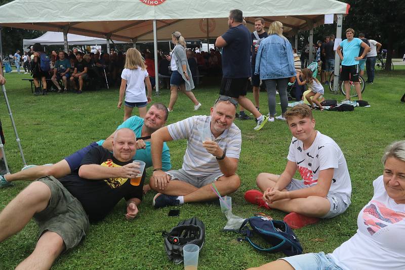 Festival malých pivovarů na Sokolské louce v Českých Budějovicích