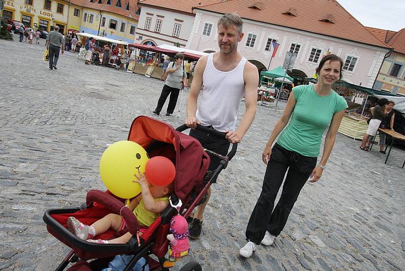 Obyvatelé i návštěvníci Týna nad Vltavou se v pátek a sobotu bavili při jubilejním desátém ročníku městských slavností.