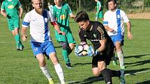 Fotbalisté Dolního Bukovska zdolali v sobotu Mladou Vožici 2:0 (2:0), skórovali Zahradník a Klika.