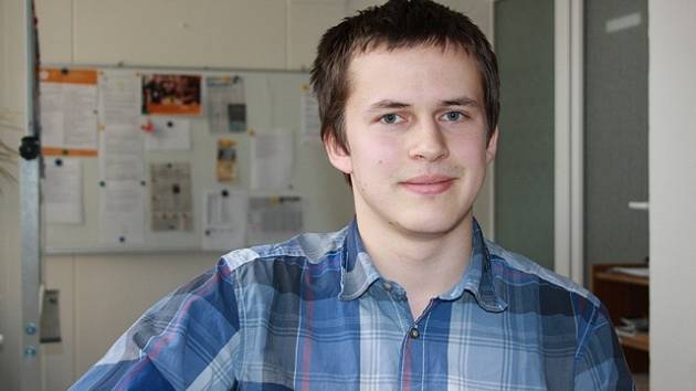 Jiří Guth Jarkovský bude letos maturovat a pak se chce dostat na prestižní americkou univerzitu.