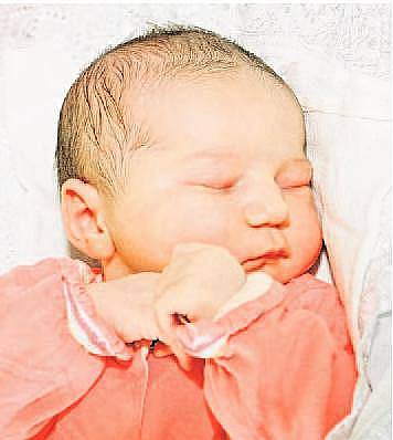 Sofie Ullrichová, Týn nad Vltavou, 3. 2. 2010, 52 cm, 4,23 kg