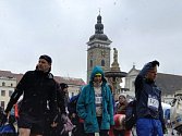 Běžci v Českých Budějovicích. Ilustrační foto.