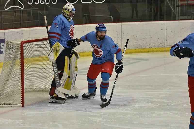 Hokejová extraliga Motor ČB - Mladá Boleslav.