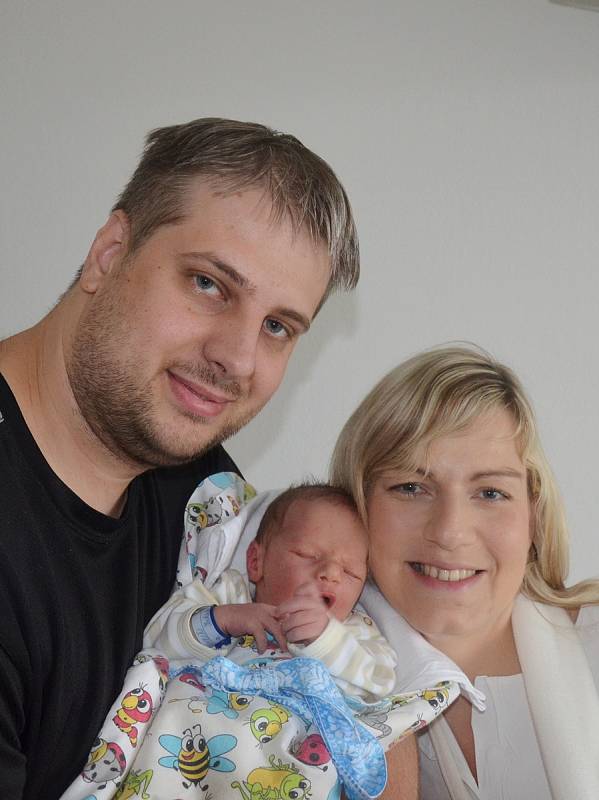 Jakub Havlín z Písku. Syn Dariny a Marka Havlínových se narodil 9. 9. 2022 v 18.22 hodin. Při narození vážil 3500 g a měřil 51 cm. Doma brášku přivítal David (3).