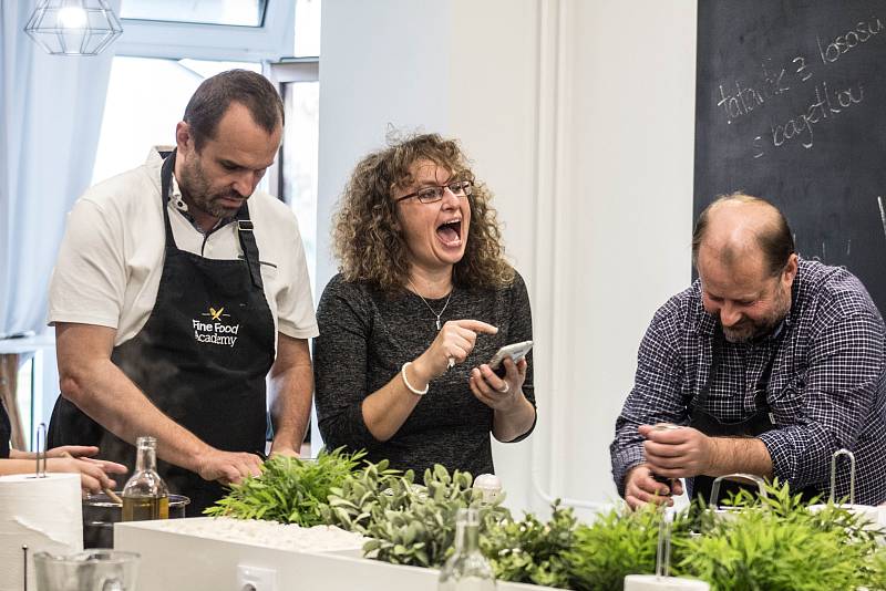 Čtenáři Deníku vařili s Honzou Krobem, majitelem a lektorem Fine Food Academy.