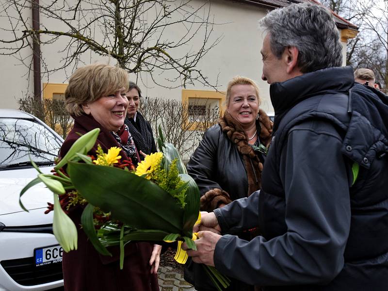 Ministryně pro místní rozvoj Klára Dostálová navštívila České Budějovice a Hlubokou nad Vltavou.