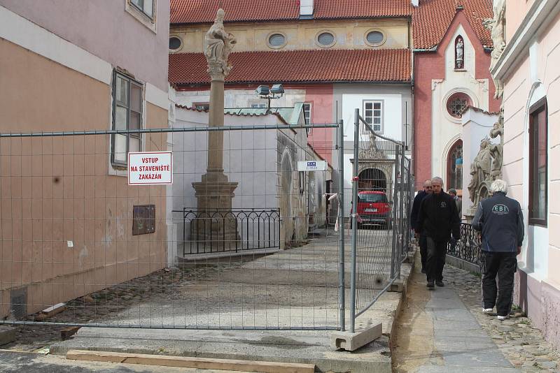 Rekonstrukce kláštera na Piaristickém náměstí v Českých Budějovicích.