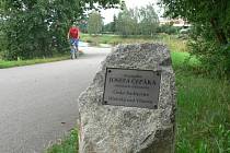 Místa na cyklostezce z Českých Budějovic do Týna nad Vltavou.