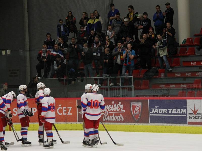 Starší dorost HC ČB podlehl doma Liberci 2:5, celkově v semifinále 0:2 na zápasy.