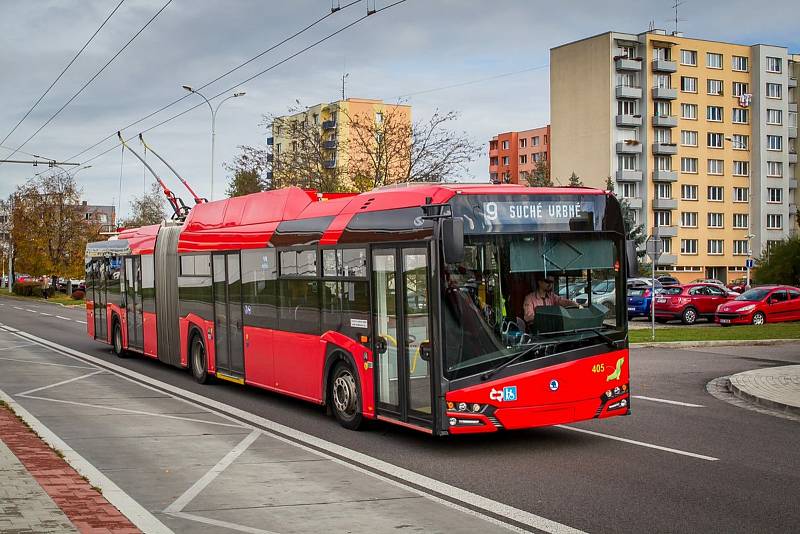 Trolejbusy v Českých Budějovicích.