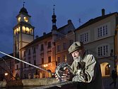 Anifilm, mezinárodní festival animovaných filmů, nabízí v Třeboni do 8. května 405 snímků z celého světa. Na snímku režisér, scenárista, animátor i malíř Václav Mergl (80), který převzal cenu za celoživotní přínos.