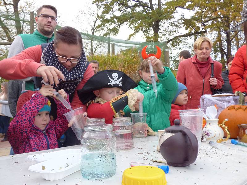 Strašidelná zoo 2017 v Hluboké nad Vltavou.