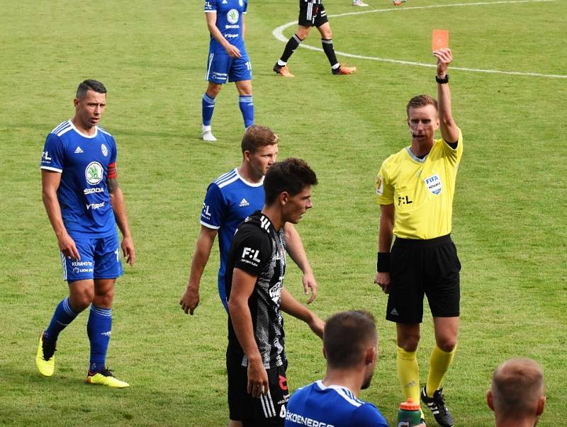 FORTUNA:LIGA: Dynamo ČB - Mladá Boleslav 0:2 (0:0).