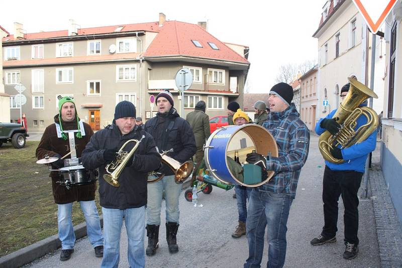 Masopust v Nových Hradech.