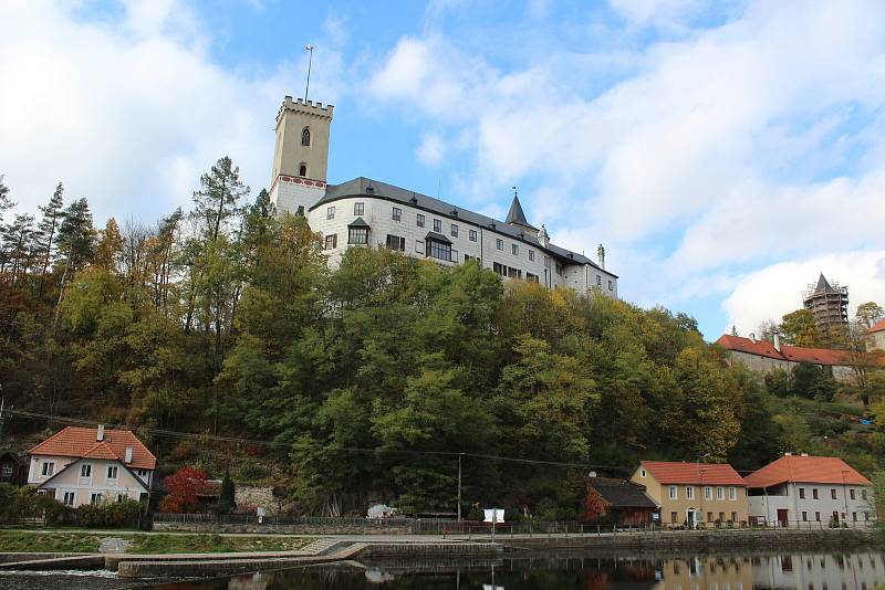 Hrad Rožmberk.