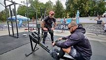 Českobudějovičtí strážníci vyzvali své kolegy k poměření sil při Crossfit challenge České Budějovice.