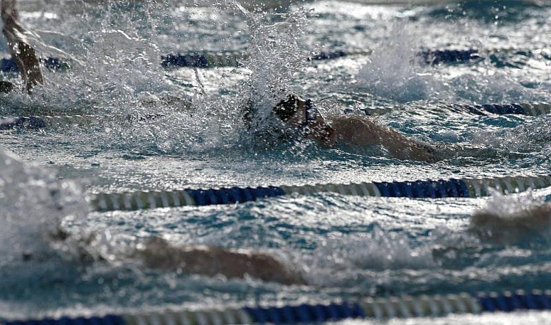 Mistr světa Arnošt Petráček, paralympionik, reprezentant ČR, nositel několika evropských a světových rekordů mezi handicapovanými plavci v rozblavbě na plaveckých závodech Arny 2011