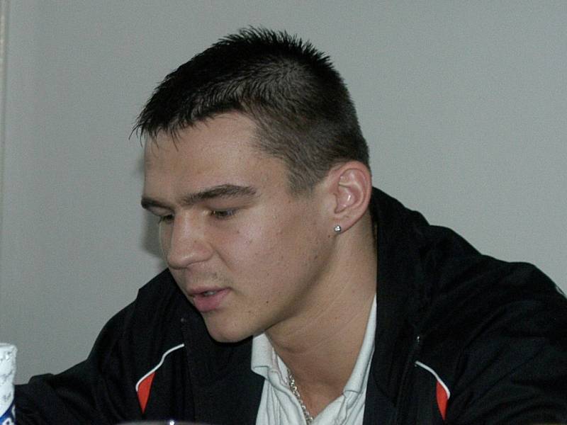 Michal Vodárek přivezl z Chemnitz do Č. Budějovic stříbrnou medaili.