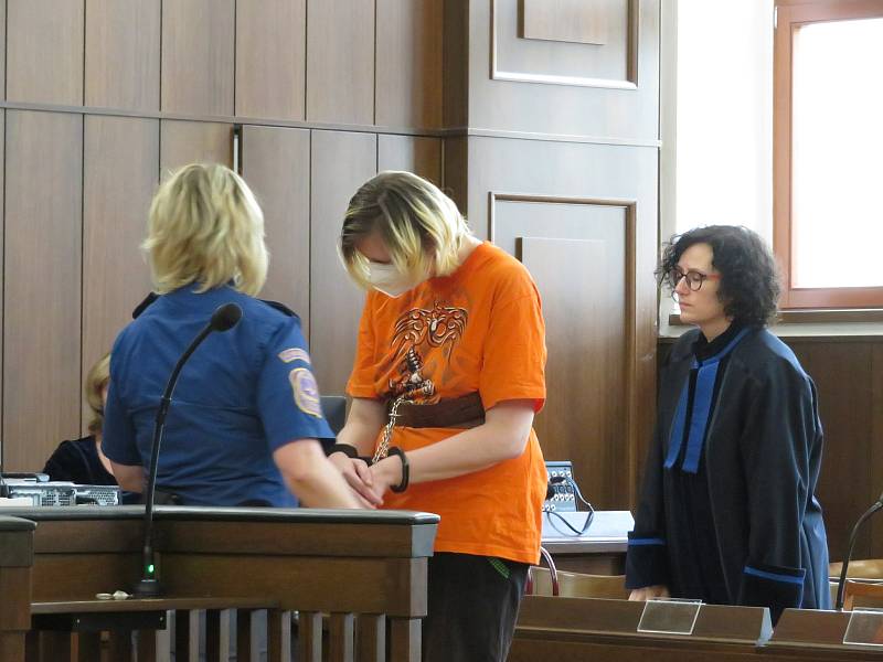 Za dvojnásobnou vraždu žena z Budějovic dostala u soudu 18 let a 9 měsíců. Státní zástupkyně i obhájkyně si nechali lhůtu na odvolání.