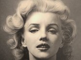 Monroe na obrazu.