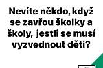 Od 1. března platí nová zpřísněná covidová opatření, se kterými souvisí i nemožnost cestovat mezi okresy. A národ se opět baví novými vtipy.