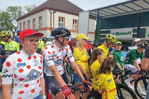 Cyklistický etapový závod RBB Tour. Etapa v Českém Rudolci