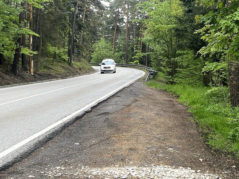 Nebezpečné úseky silnice - Prachatice - Libíské Sedlo