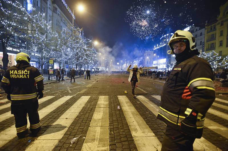 Silvestrovské oslavy. Ilustrační foto