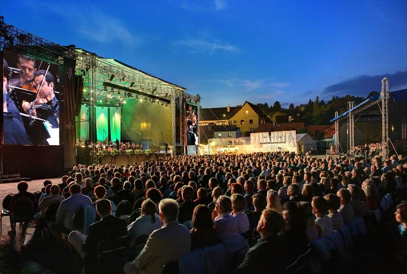 Tenorista Jonas Kaufmann zahájil 18. července Mezinárodní hudební festival v Českém Krumlově.