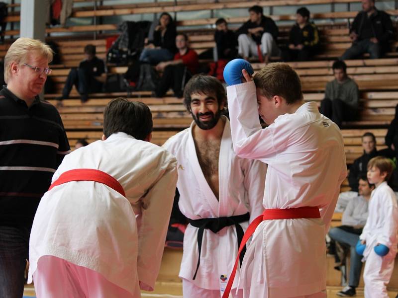 Hvězda světového karate Rafael Aghayev cvičil s Fight clubem České Budějovice.    