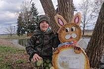 Velikonoční putování za kraslicemi a vajíčky si letos vyměnili mezi Pištínem a Vidovem.