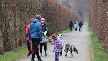 Zámecká zahrada zámku Český Krumlov je otevřena