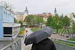 Jarní déšť na Budějovicku 13. května 2021.
