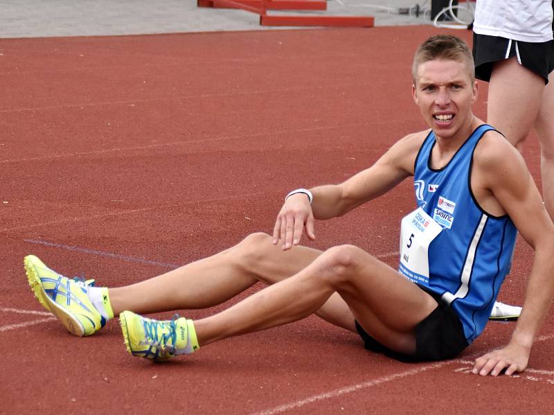 Mistrovství České republiky na 10 000 metrů na dráze v Českých Budějovicích.