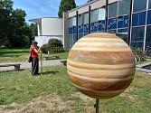 Českobudějovická hvězdárna připravila novou výstavu o planetárním systému.