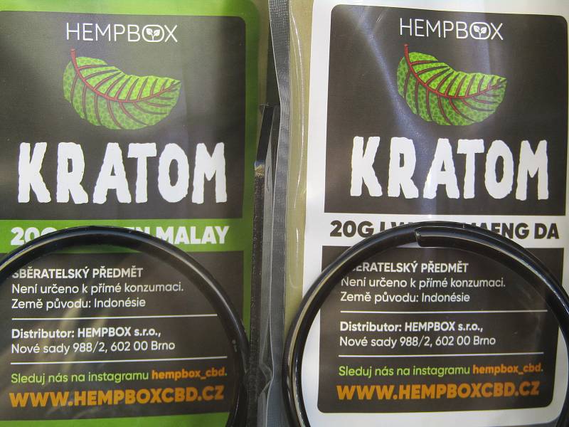 Automaty s technickým konopím, CBD výrobky i kratomem v Českých Budějovicích