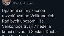 Čeká nás rozvolnění covidových opatření. Přinášíme další várku vtipů na události posledních dní.