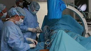 Artroskopická operace kyčelního kloubu na ortopedii v českobudějovické nemocnici.