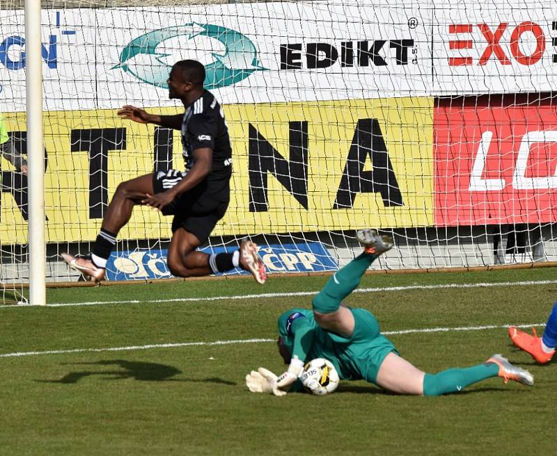 FORTUNA:LIGA: Dynamo Č. Budějovice - Baník Ostrava 2:1 (1:1).